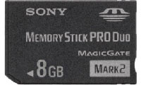 Sony 8GB MS Pro Duo Card (MSMT8GNPSP) Sony 8GB MS Pro Duo Card (MSMT8GNPSP)